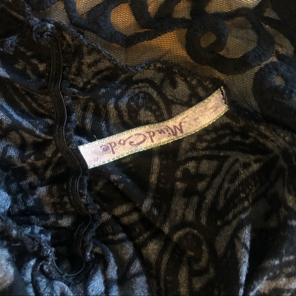 Mind Code V-Neck Top With Lace Back - image 5